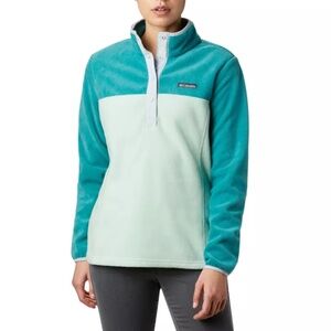 Columbia Women's Benton Springs Half Snap Fleece Pullover Sz L